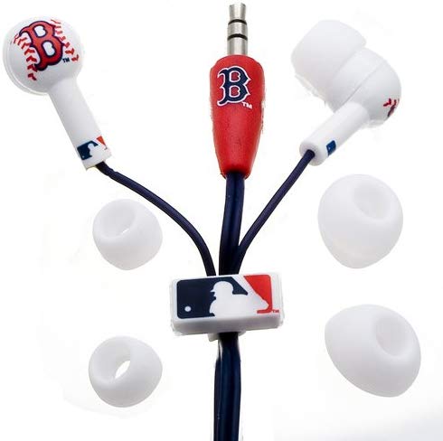 Nes Group Boston Red Sox Mlb Logo Baseball Earbuds